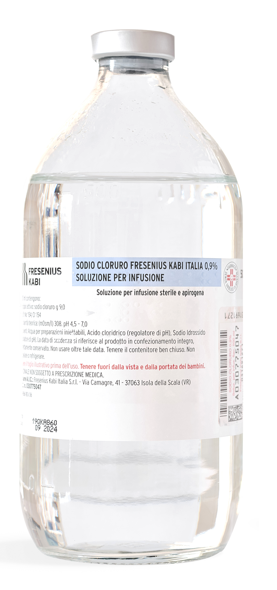 SODIO CLORURO FKI*0,9% 500ML - Farmamood