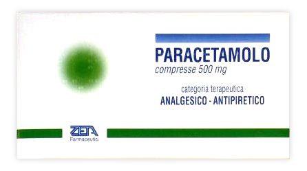 PARACETAMOLO ZETA*20CPR 500MG - Farmamood