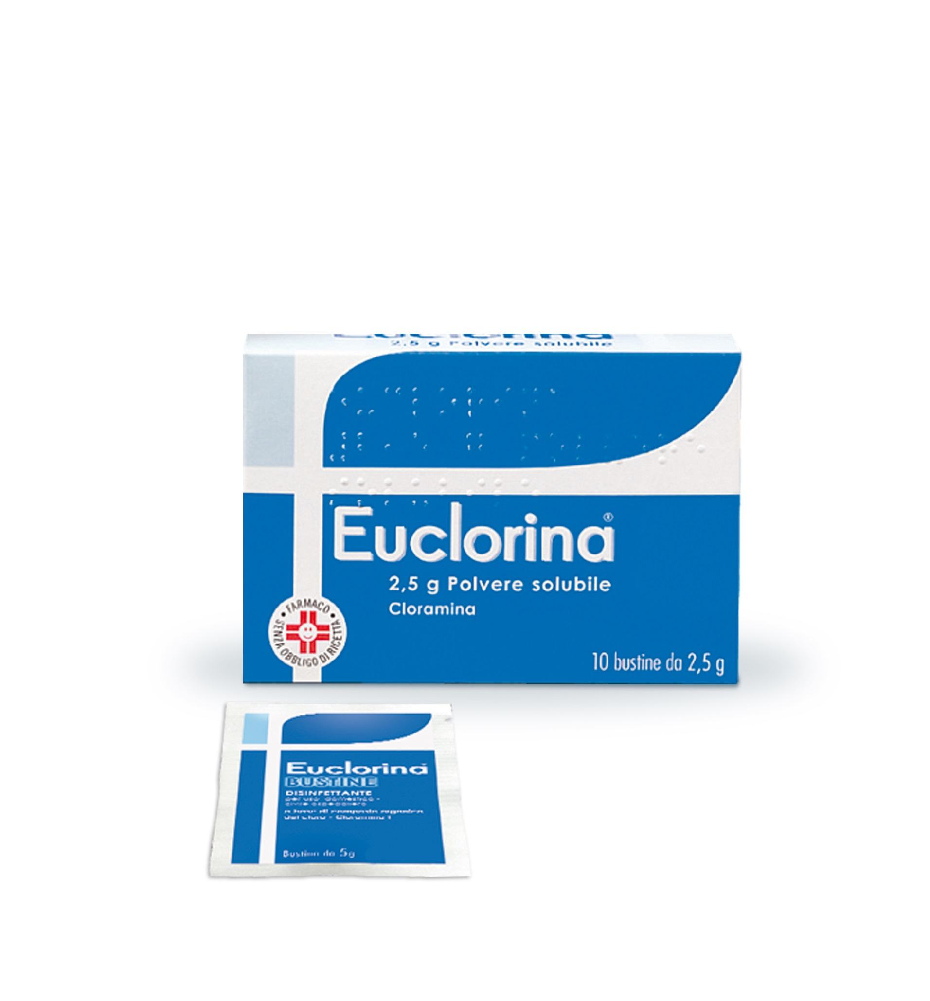 EUCLORINA*POLV SOL 10BUST 2,5G - Farmamood