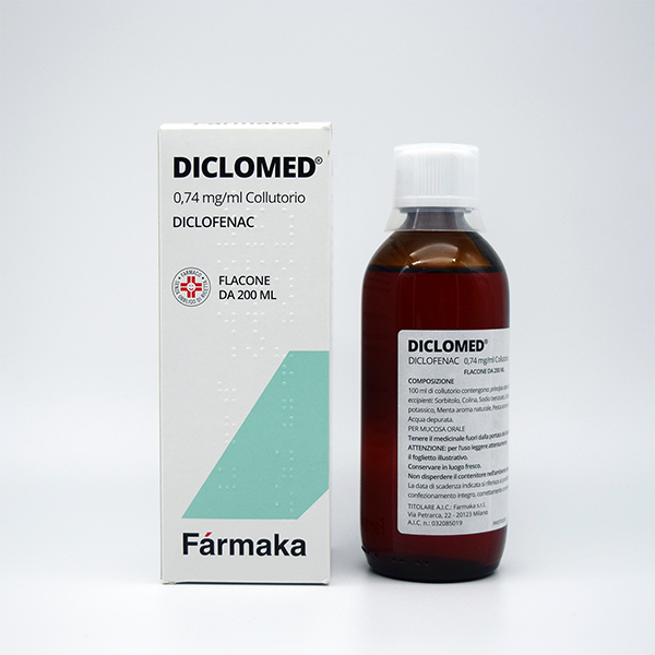 DICLOMED*COLLUT 1FL 200ML - Farmamood