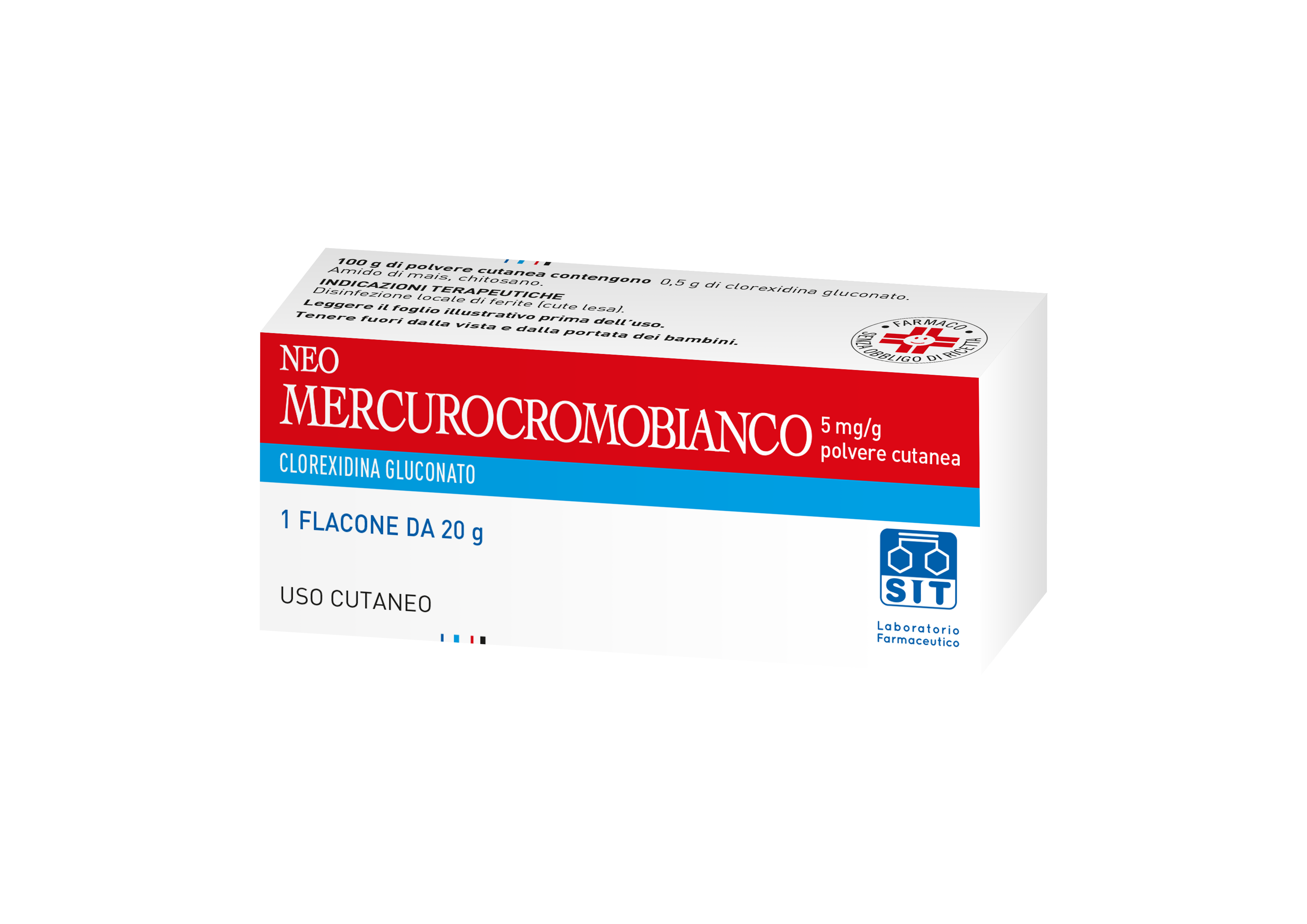 NEOMERCUROCROMO BIANCO*POLV20G - Farmamood