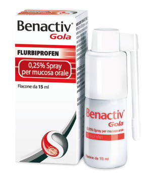 BENACTIV GOLA*SPRAY 15ML 0,25% - Farmamood