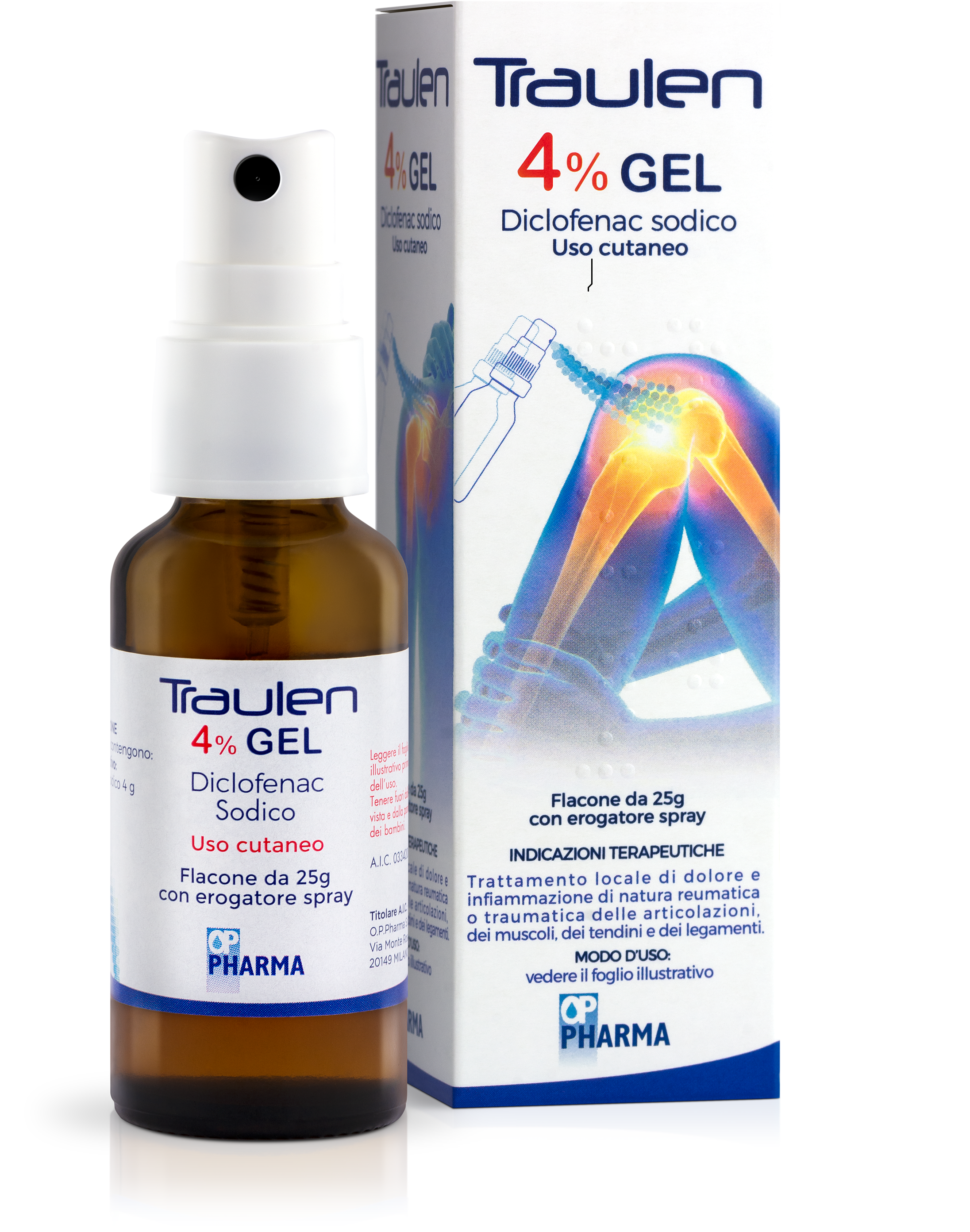 TRAULEN*GEL 4% FL 25G C/EROG - Farmamood