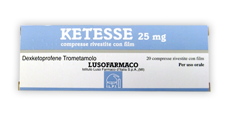 KETESSE*20CPR RIV 25MG - Farmamood