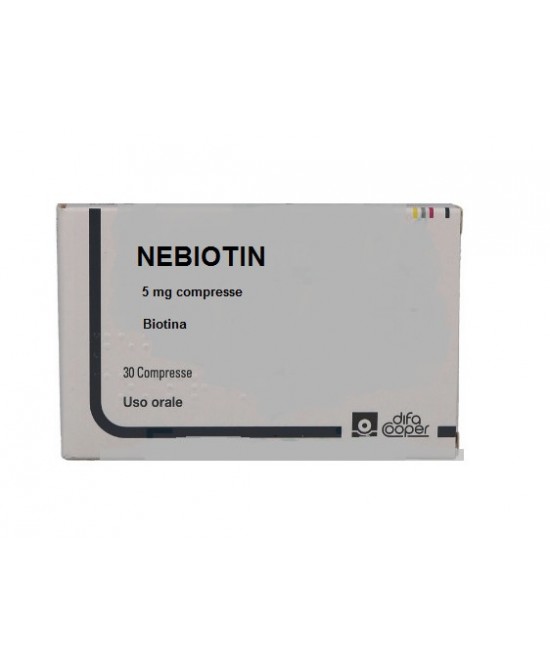 NEBIOTIN*30CPR 5MG - Farmamood