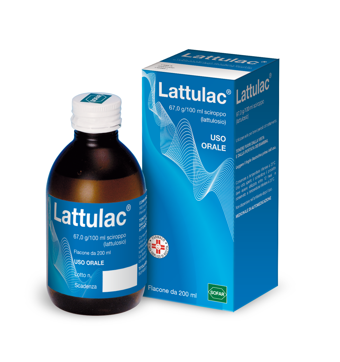 LATTULAC*SCIR 200ML 67G/100ML - Farmamood
