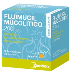 FLUIMUCIL MUCOL*30BUST200MGS/Z - Farmamood