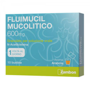 FLUIMUCIL MUCOL*OS 10BUST600MG - Farmamood