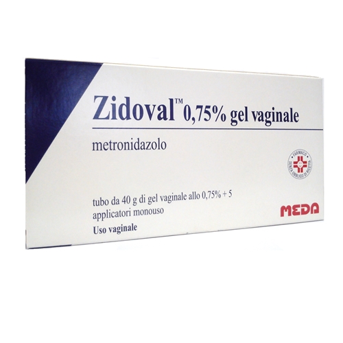ZIDOVAL*VAG GEL40G 7,5MG/G+5AP - Farmamood
