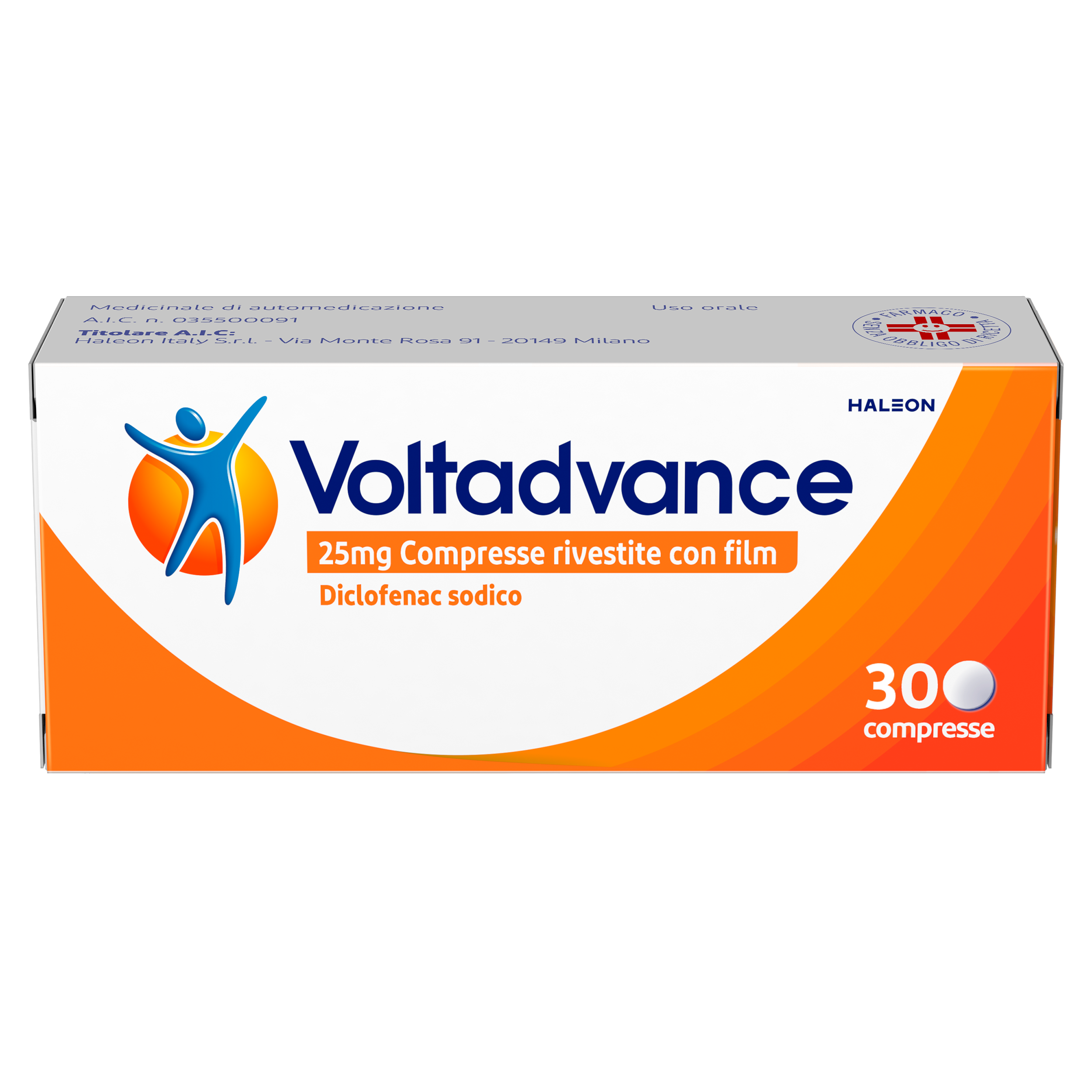 VOLTADVANCE*30CPR RIV 25MG - Farmamood