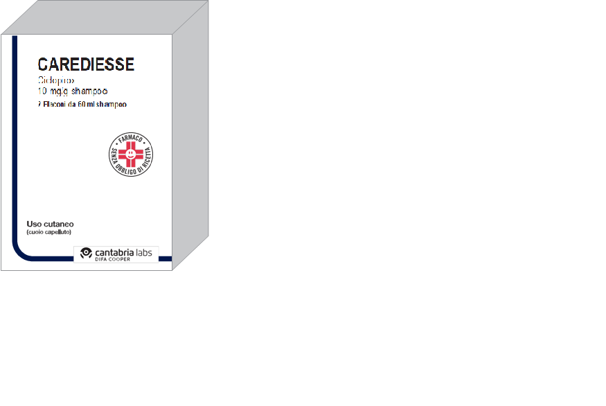 CAREDIESSE*SHAMP2FL 60ML10MG/G - Farmamood