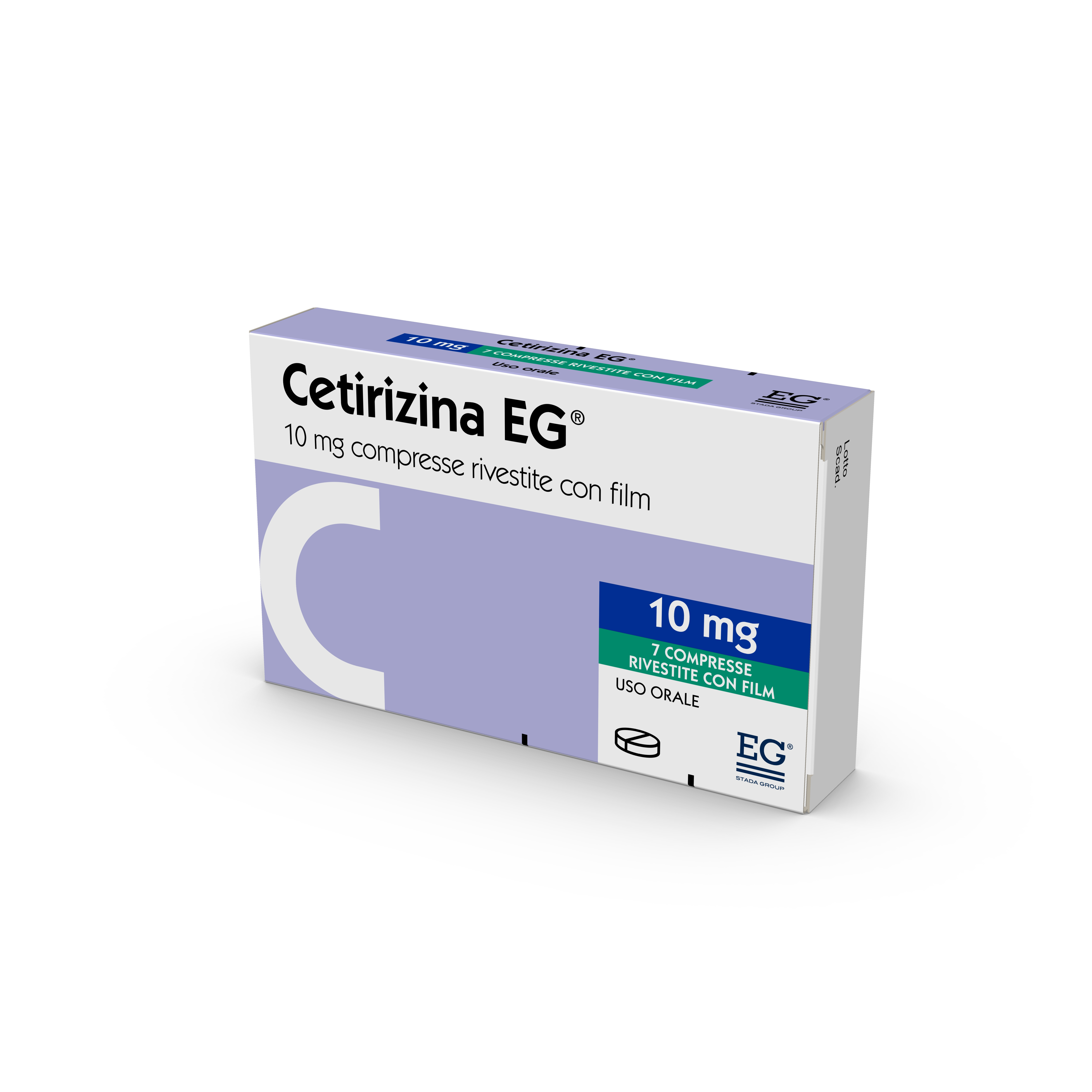 CETIRIZINA EG*7CPR RIV 10MG - Farmamood