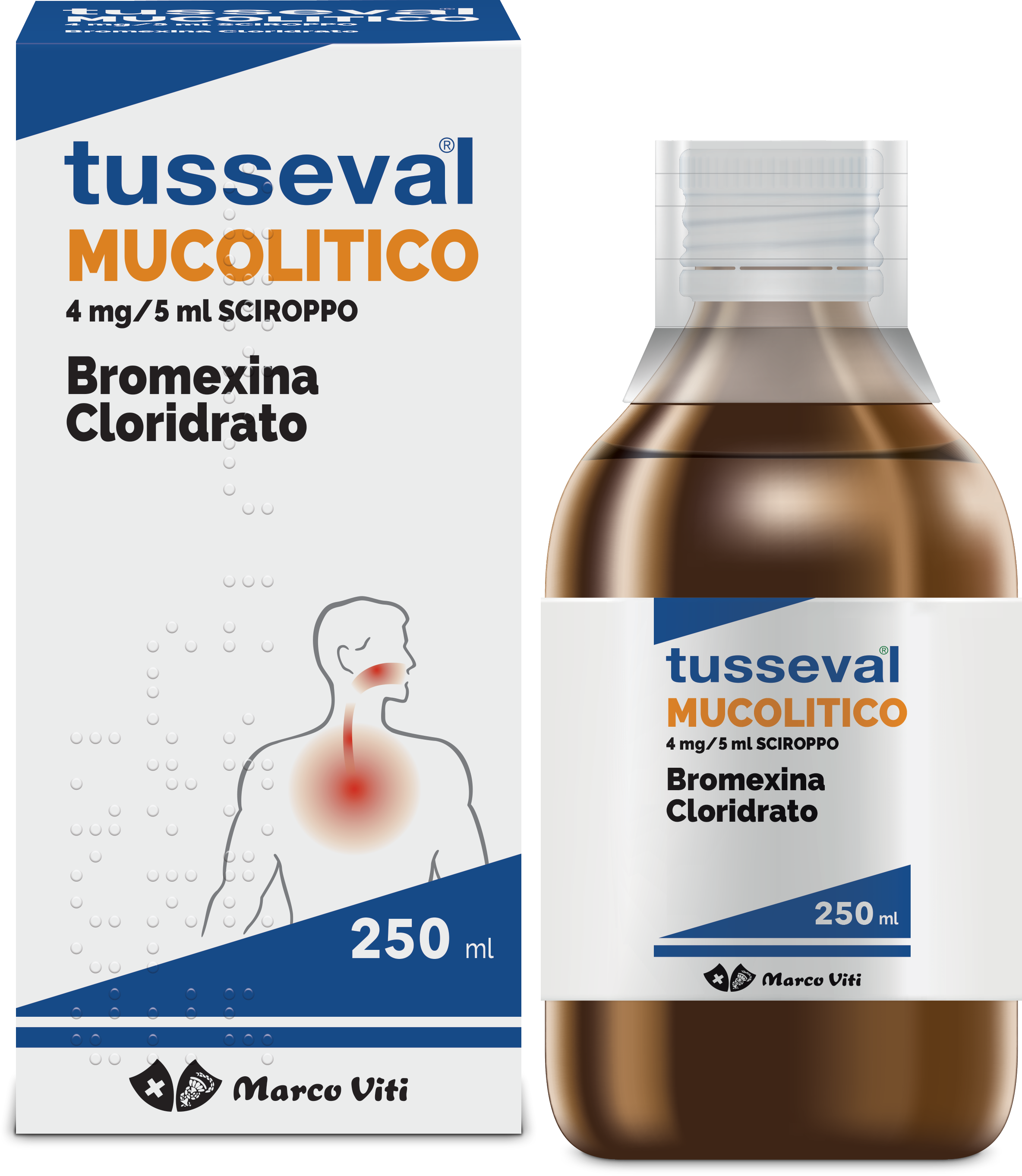 TUSSEVAL MUCOLITICO*SCIR 250ML - Farmamood