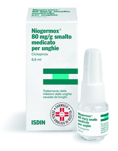 NIOGERMOX*SMALTO UNGHIE 6,6ML - Farmamood