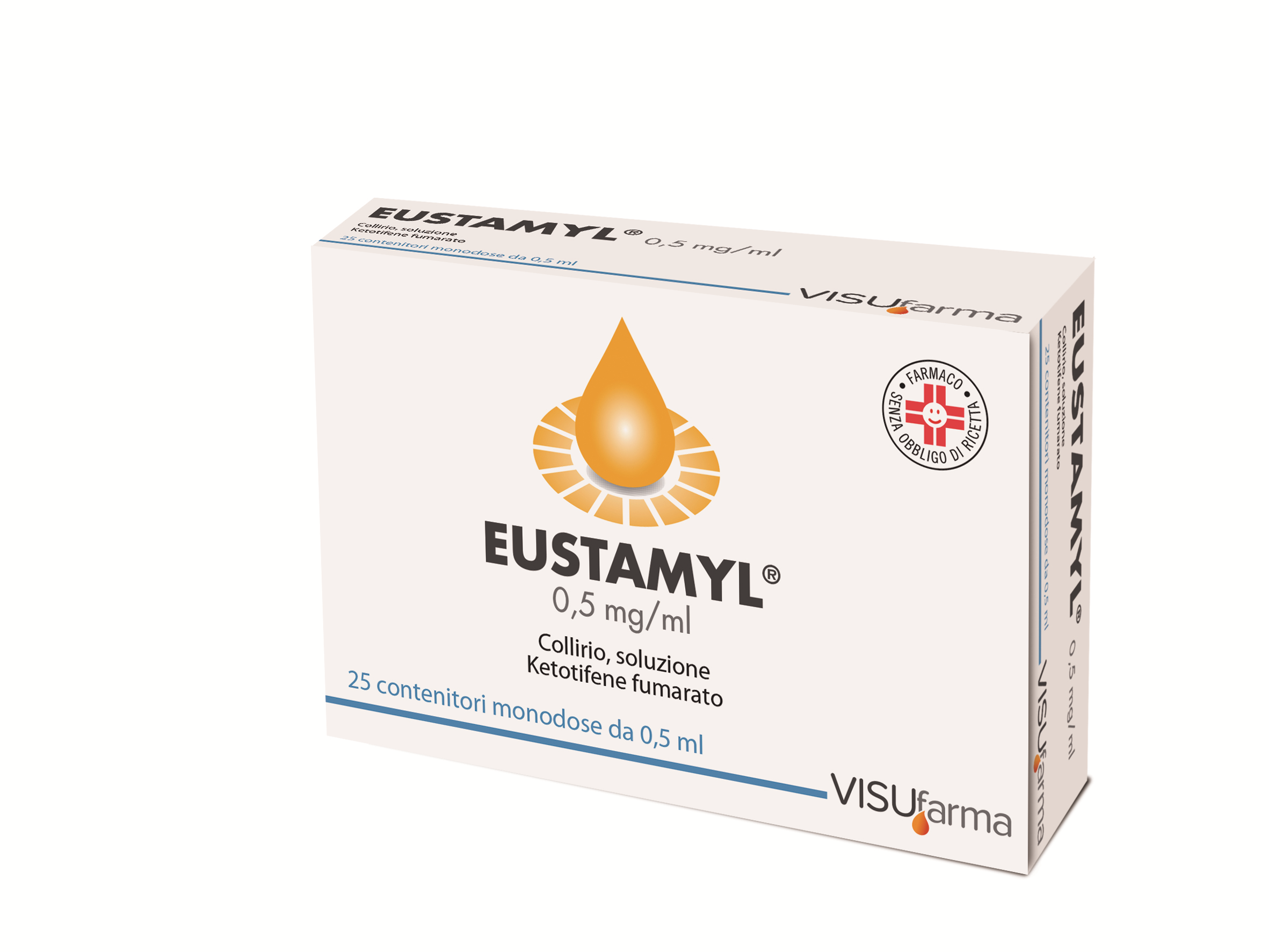 EUSTAMYL*COLL 25FL 0,5ML 0,05% - Farmamood