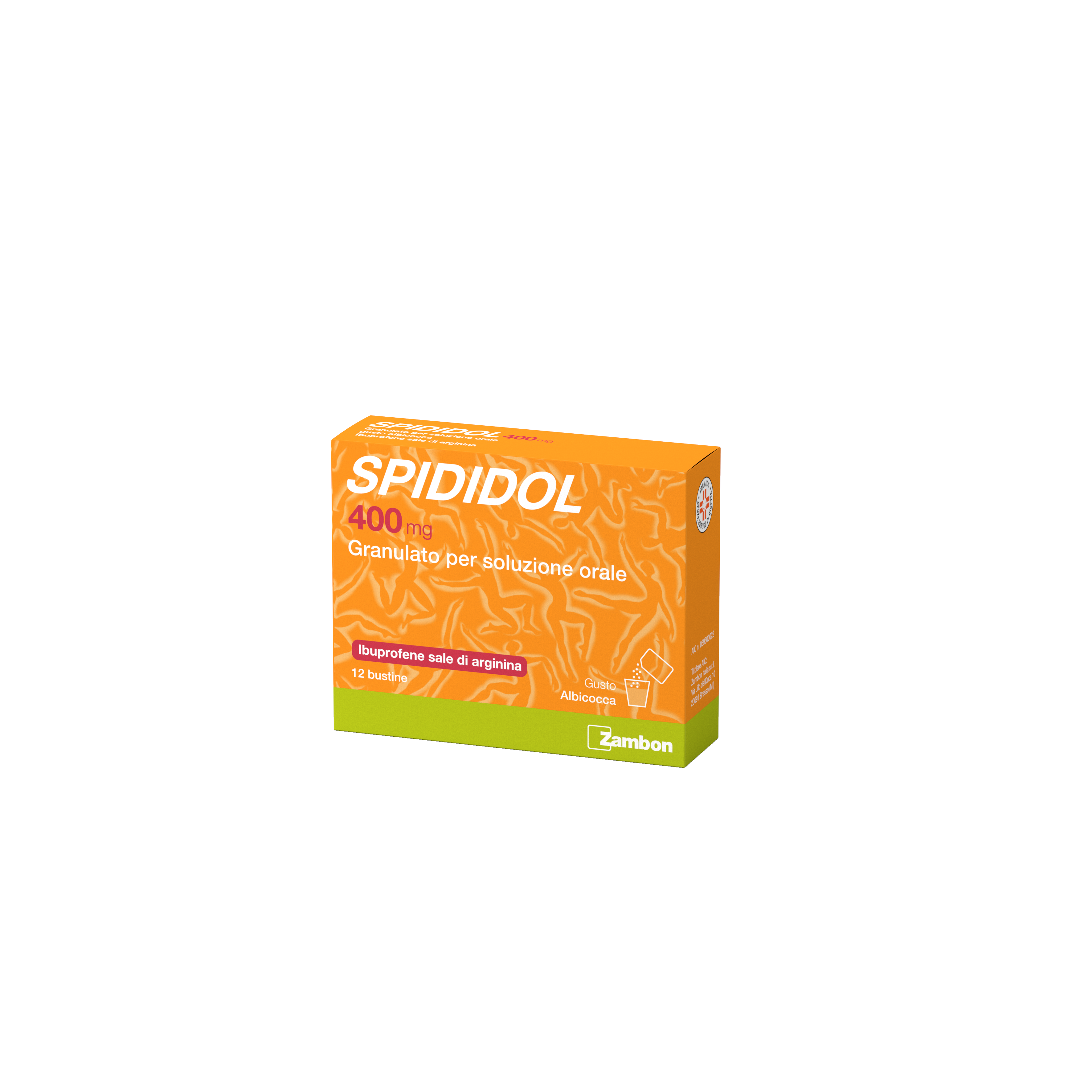SPIDIDOL*OS GRAT 12BS 400MG AL - Farmamood