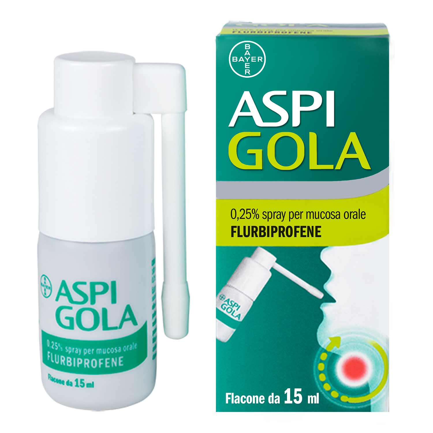 ASPI GOLA*OS SPRAY 15ML 0,25% - Farmamood