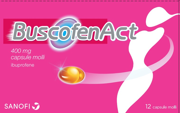 BUSCOFENACT*12CPS MOLLI 400MG - Farmamood
