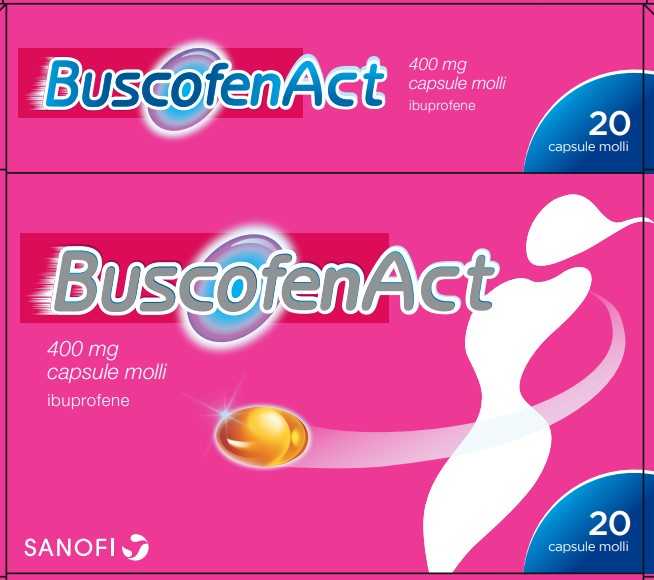 BUSCOFENACT*20CPS MOLLI 400MG - Farmamood