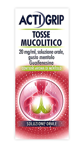 ACTIGRIP TOSSE MUCOL*FL 150ML - Farmamood
