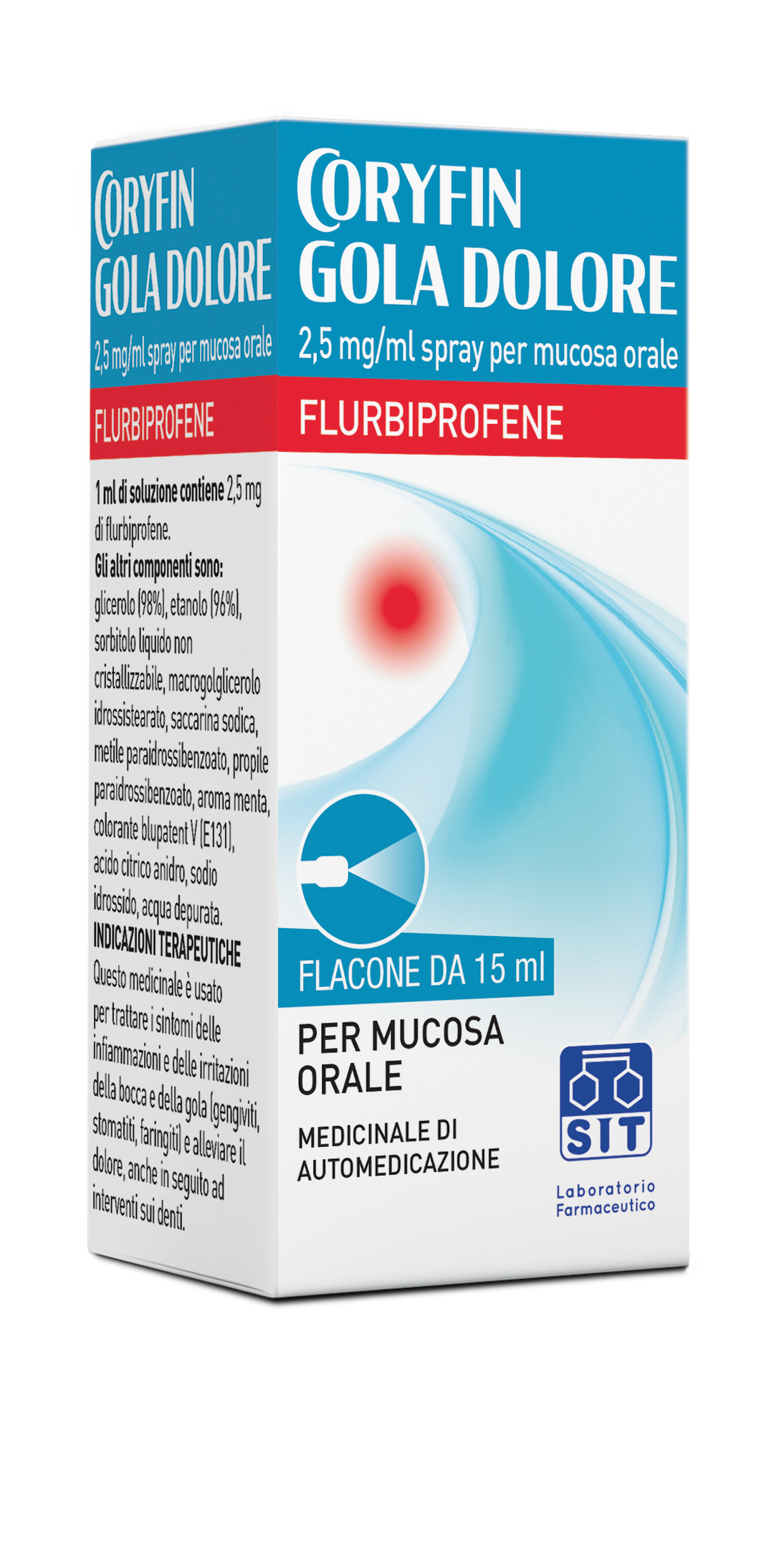 CORYFIN GOLA DOLORE*SPRAY 15ML - Farmamood