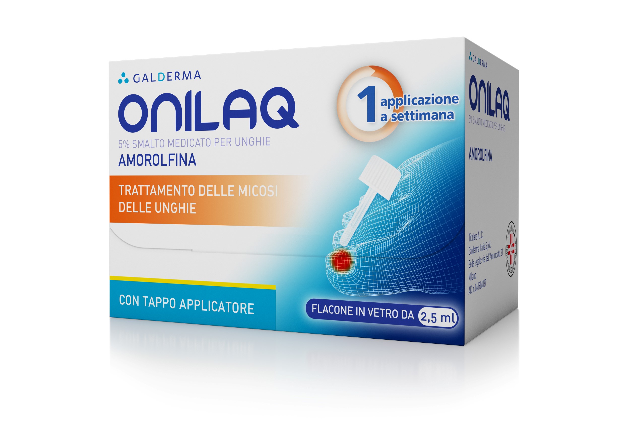 ONILAQ*SMALTO UNGHIE 2,5ML+TAP - Farmamood
