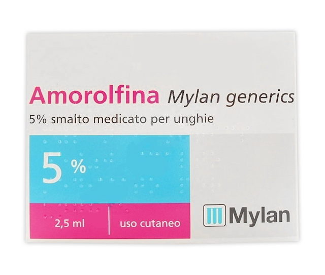 AMOROLFINA MY*SMALTO 2,5ML 5% - Farmamood