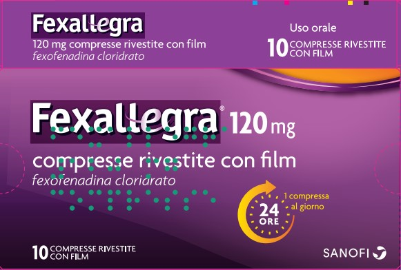 FEXALLEGRA*10CPR RIV 120MG - Farmamood