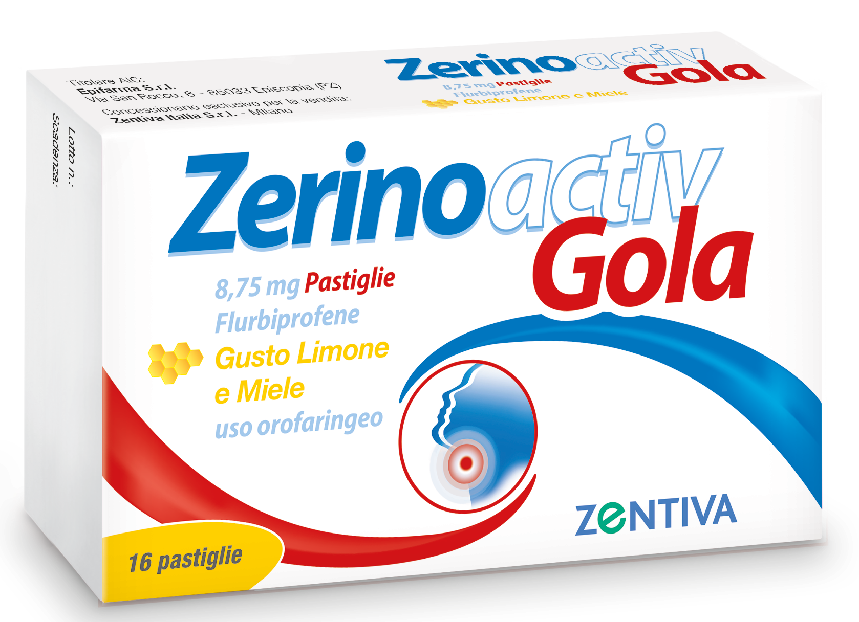 ZERINOACTIV GOLA*16PASTL LIM M - Farmamood