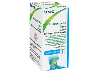 FLURBIPROFENE TE*OS SPRAY 15ML - Farmamood