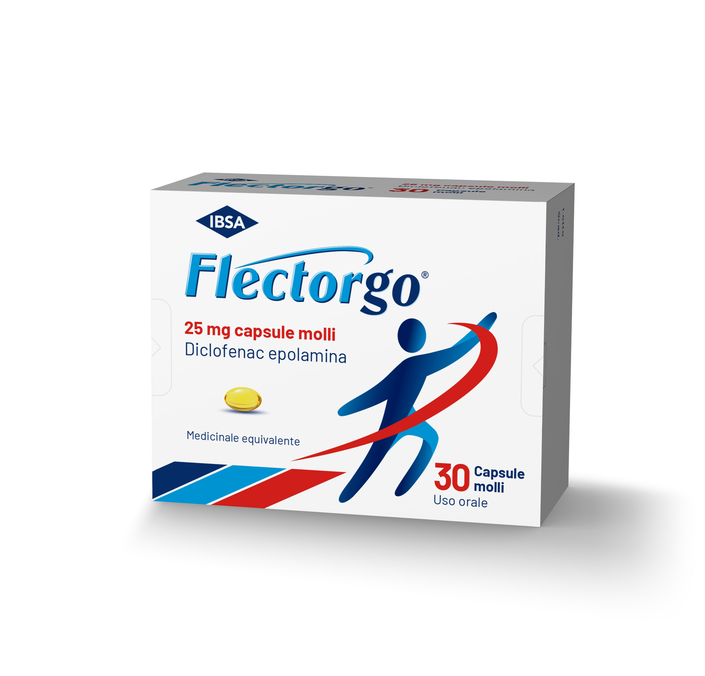 FLECTORGO*30CPS MOLLI 25MG - Farmamood