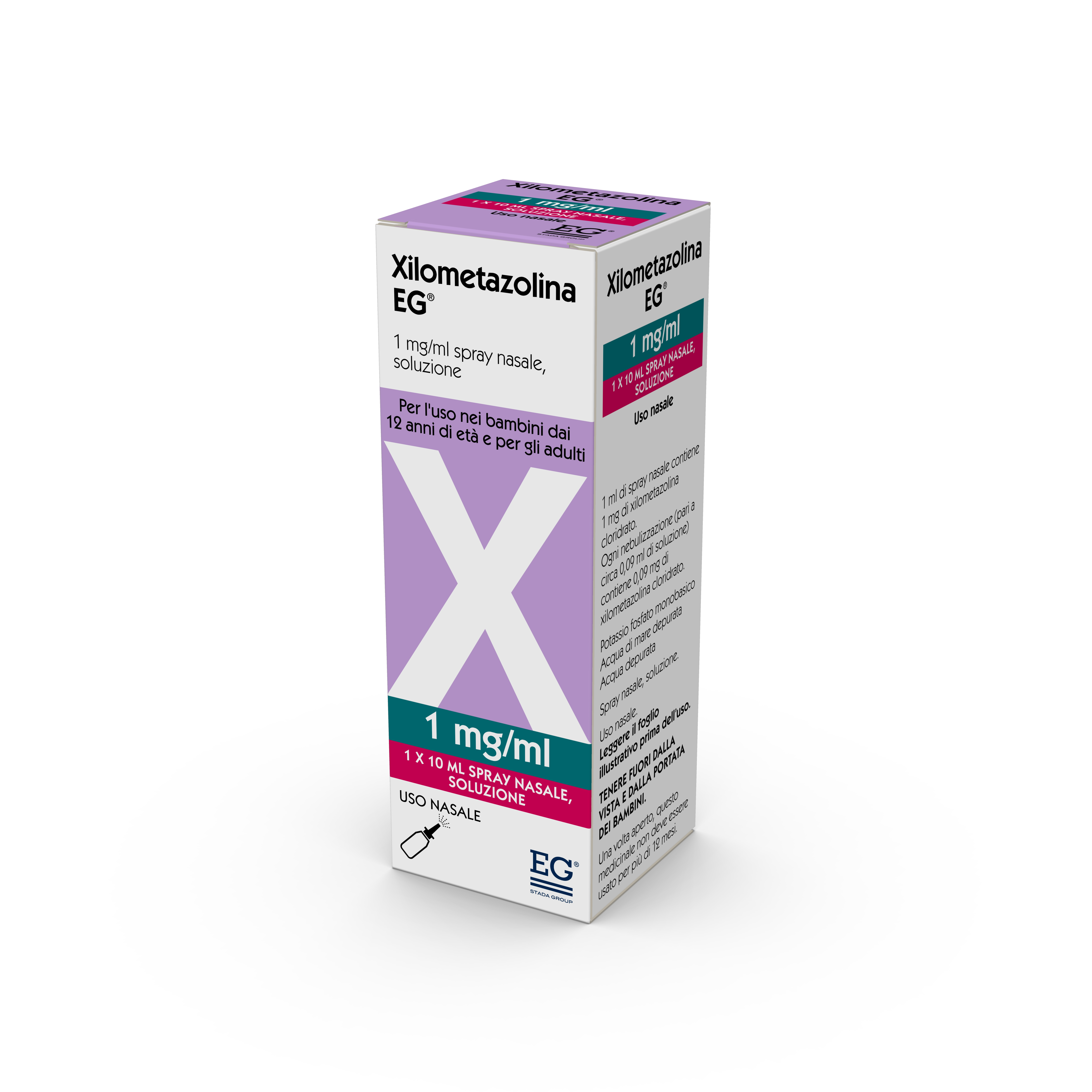 XILOMETAZOLINA EG*SPR10ML 10MG - Farmamood