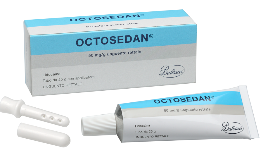 OCTOSEDAN*UNG RETT 25G 50MG/G - Farmamood