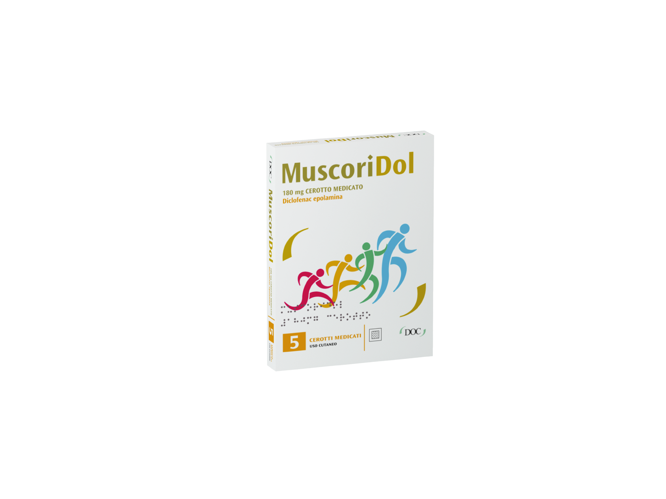 MUSCORIDOL*5CER MED 180MG - Farmamood
