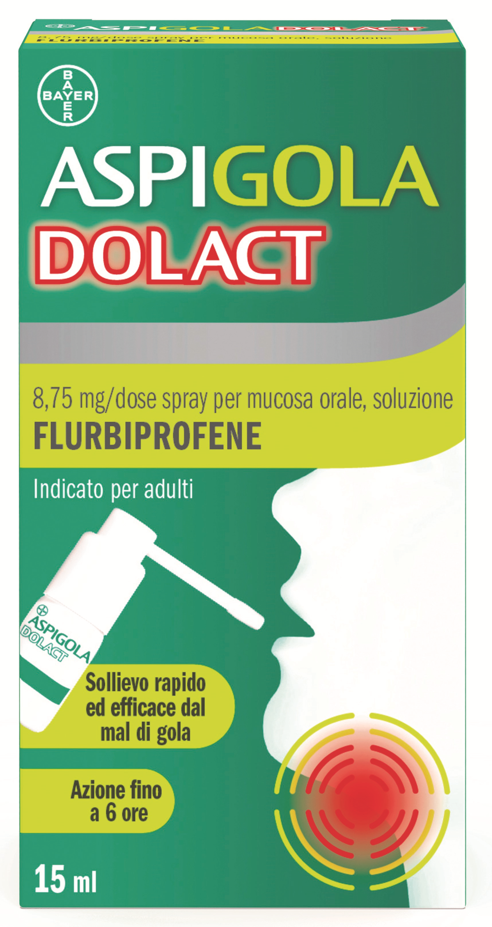 ASPIGOLADOLACT*SPRAY 15ML - Farmamood