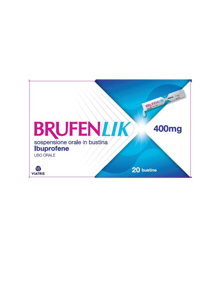 BRUFENLIK*20BUST 400MG 10ML - Farmamood