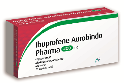 IBUPROFENE AUR*10CPS MOL 400MG - Farmamood