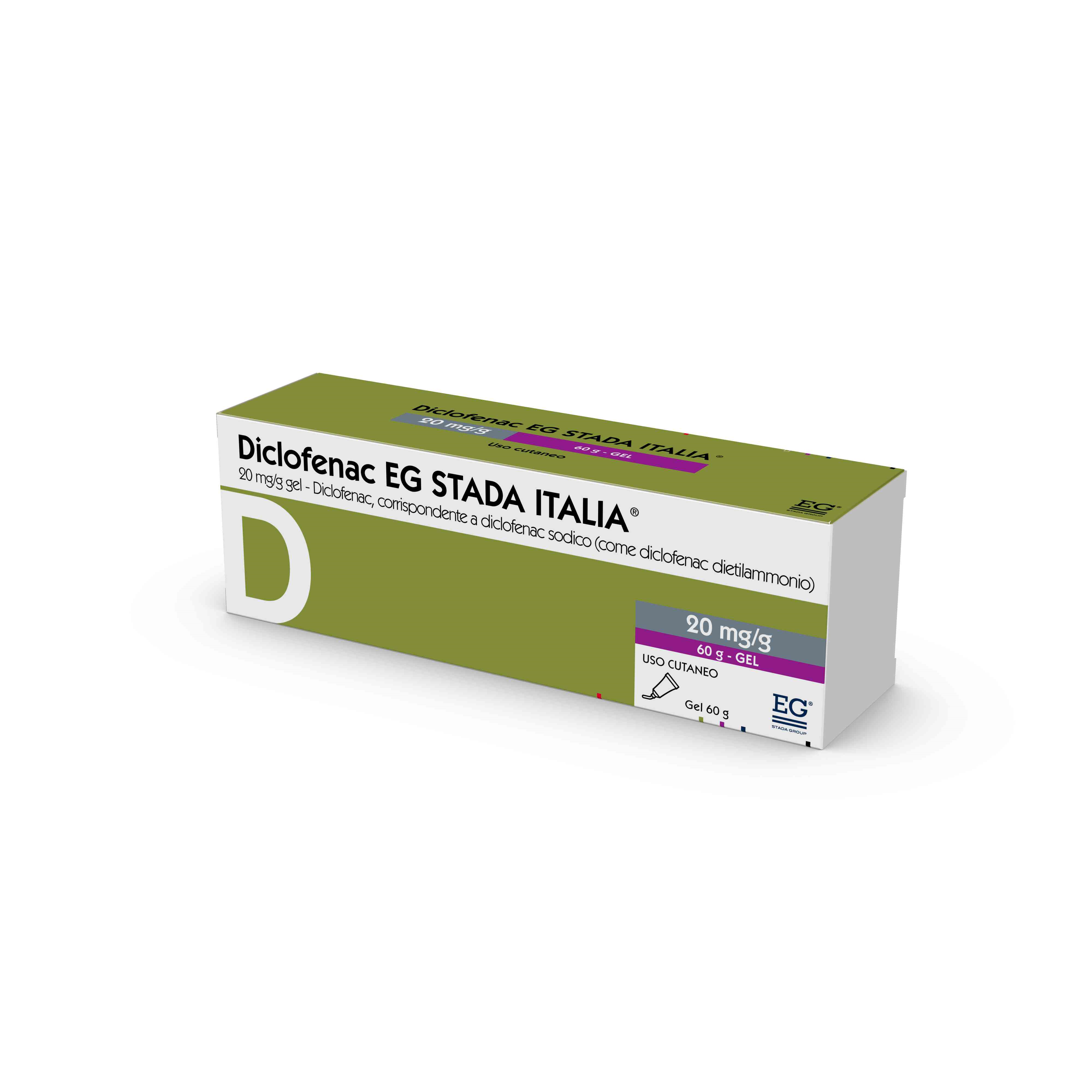 DICLOFENAC EG*GEL 60G 20MG/G - Farmamood