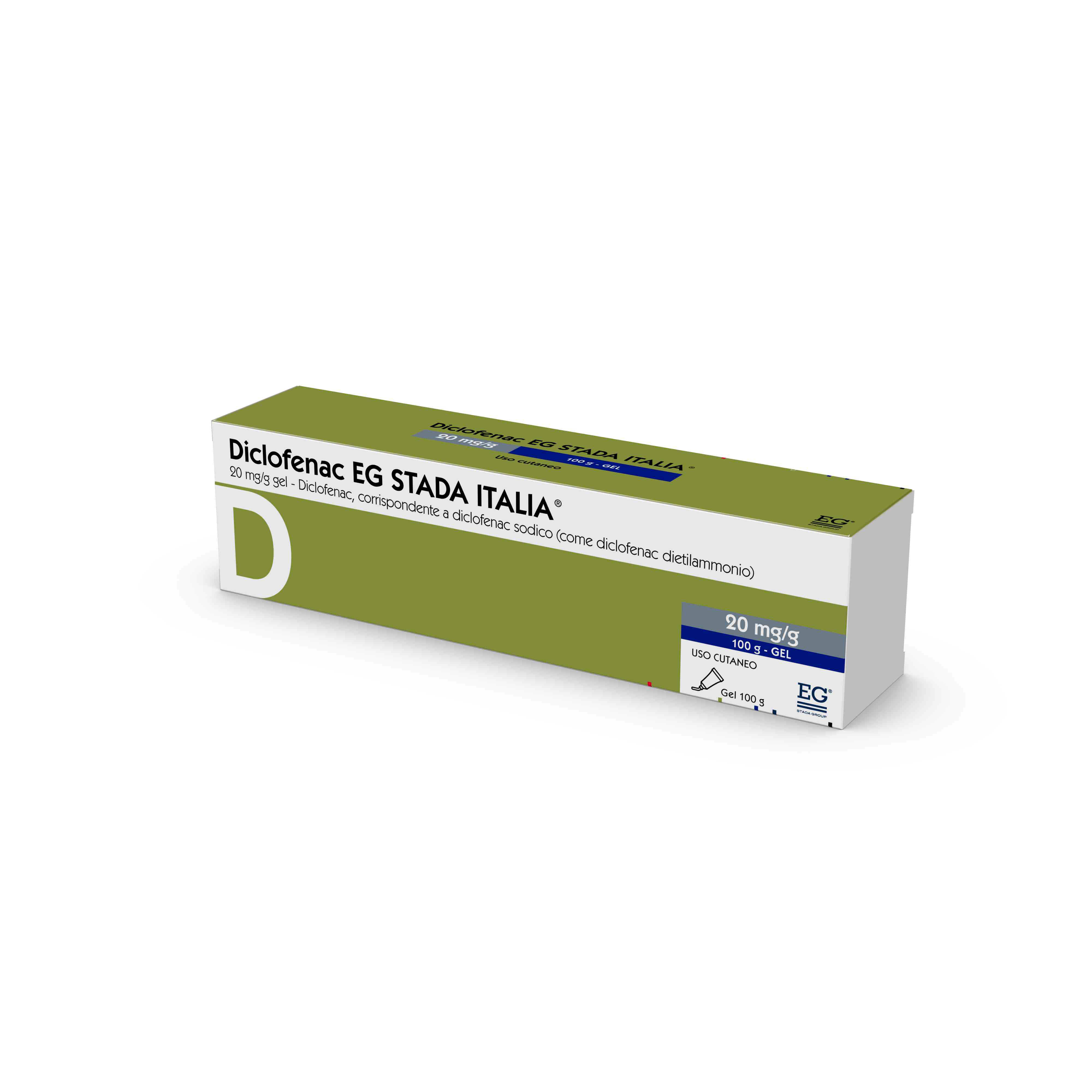 DICLOFENAC EG*GEL 100G 20MG/G - Farmamood