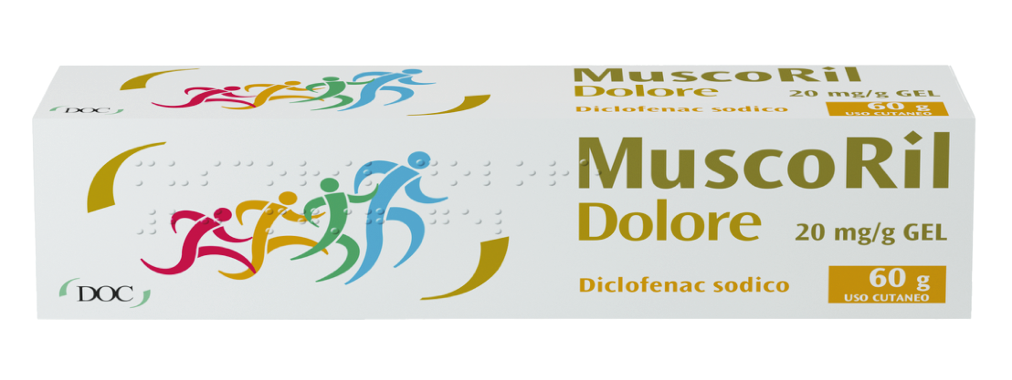 MUSCORIL DOLORE*GEL 60G 20MG/G - Farmamood