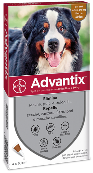ADVANTIX SPOT ON*4PIP 40-60KG - Farmamood