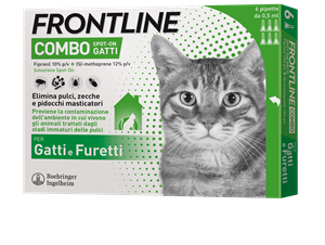 FRONTLINE COMBO*6PIP GATTI/FUR - Farmamood