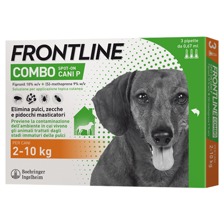 FRONTLINE COMBO*3PIP 2-10KG CA - Farmamood