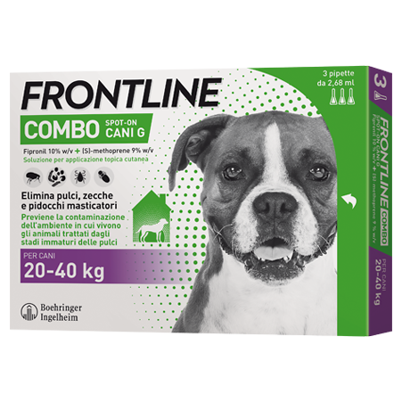 FRONTLINE COMBO*3PIP 20-40KG C - Farmamood