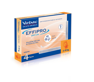 EFFIPRO*4PIP 2-10KG CANI - Farmamood