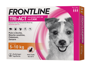FRONTLINE TRI-ACT*3PIP 5-10KG - Farmamood