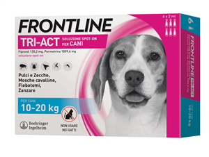 FRONTLINE TRI-ACT*6PIP 10-20KG - Farmamood