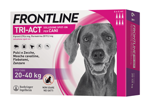 FRONTLINE TRI-ACT*6PIP 20-40KG - Farmamood