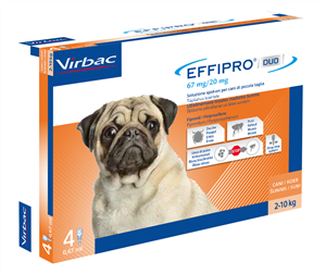 EFFIPRO DUO*4PIP 2-10KG CANI - Farmamood
