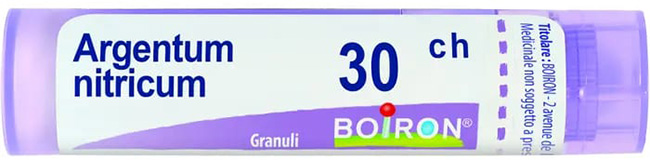 ARGENTUM NITRICUM 30 CH GRANULI - Farmamood
